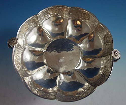 Ацтекская роза от Sanborns Mexican Купа от сребро 9 1/4 инча (1792)