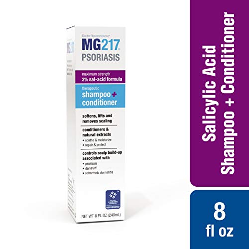MG217 Средства за лечение на псориазис на скалпа шампоан + балсам, 8 унции (5603)