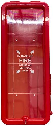 5 Шкаф за пожарогасител Вътре / вън - Червен