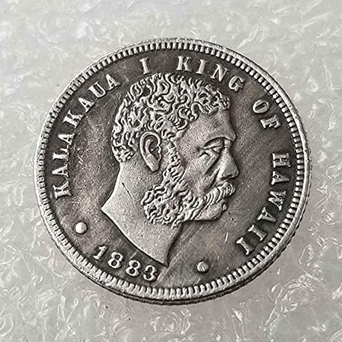 1883 Хавайски Имитация На Монети Морган Великата Американска Стара Монета Американски Възпоменателна Монета Интересна Услуга, За Да Отговори