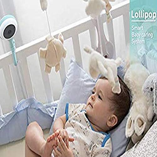 Детска помещение Lollipop с функция за точно определяне на плач, умен следи бебето с камера и аудио с възможност за двупосочна