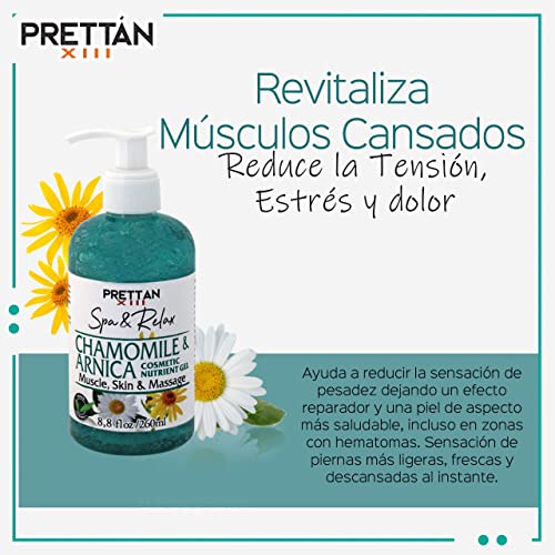 PRETTAN XIII - Натурално масло и гел за грижа за лицето и тялото, спа и масажно масло за всички типове кожа, След слънчеви