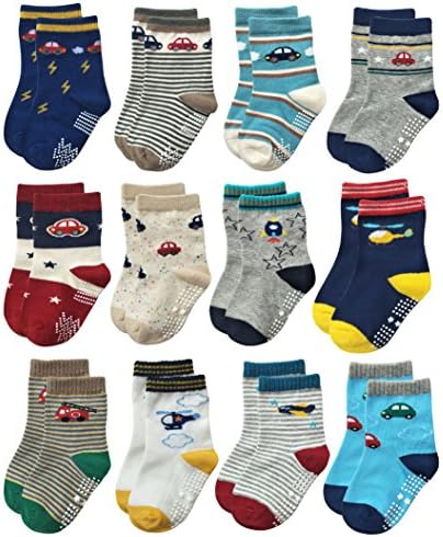 ОРИГИНАЛНИ Нескользящие Чорапи За екипажа С Дръжки За Новородени Деца И Момчета