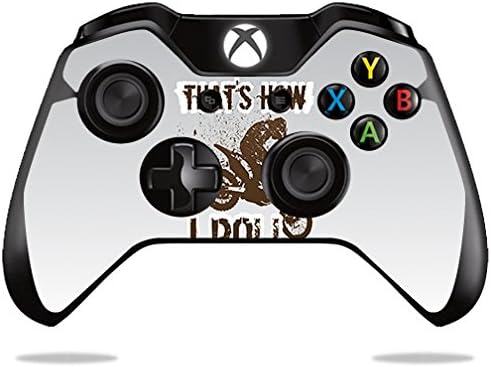 Калъф MightySkins, съвместим с контролера на Microsoft Xbox One или One S за мотокрос | Защитен, здрав и уникален Винил калъф | Лесно