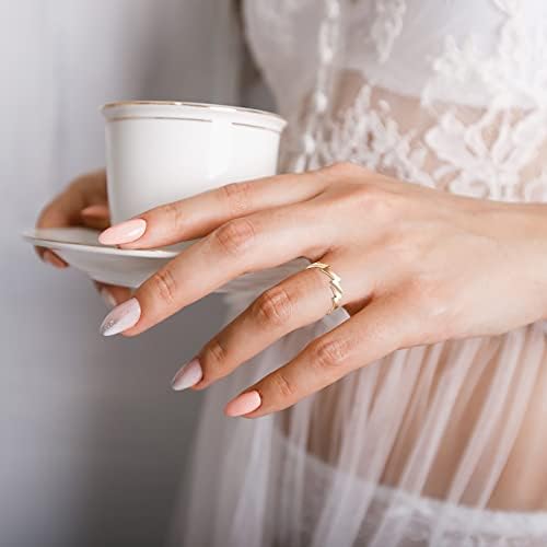 Новост 2023 г., е Подходящ за Модерни и Изящни Регулируеми пръстени на палеца, женски Обеци Nobles, пръстените-Врабчета (Черен, един