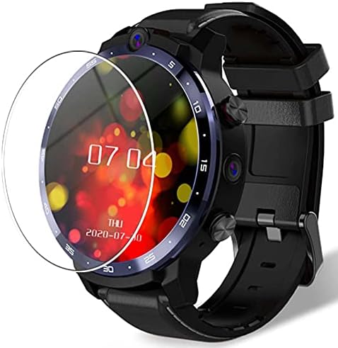 Защитно фолио за екран от закалено стъкло Puccy, 3 опаковката, което е съвместимо с умни часовник LEMFO LEM12 PRO smartwatch Smart Watch