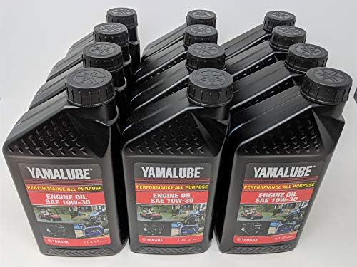 YAMAHA LUB-10W30-GG-12 Масло за голф Yamalube и генератор 10W-30 - (В опаковка 12 литра)