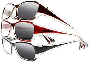 Дизайнерски Прозрачна Преходни Фотохромичните Очила за четене Sun Readers +1,00 ~ +4,00