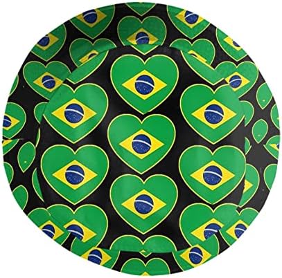 Мода от Бразилия Бразилски Флаг Панама С Широка Периферия UV Защита От Слънцето Шапка Boonie Шапки Улични Шапки за Мъже Жени