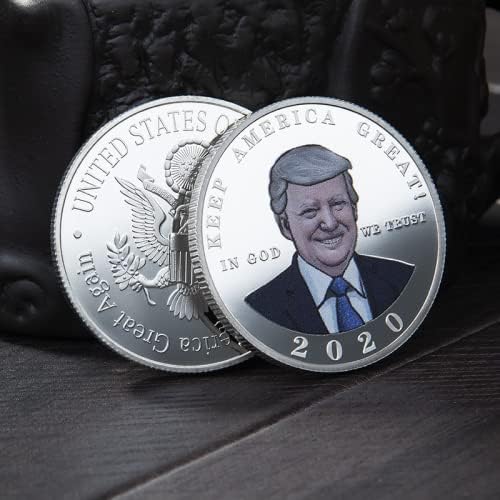Изборите за президент на САЩ Тръмп 2020 Златна Монета Възпоменателна Монета Предизвикателство Монети Колекционерски монети (1)