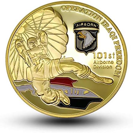 101-Аз съм Въздух-въздушна разузнавателни превозно средство Сувенир, Златна Възпоменателна монета Операция Свободата на Съединените Щати