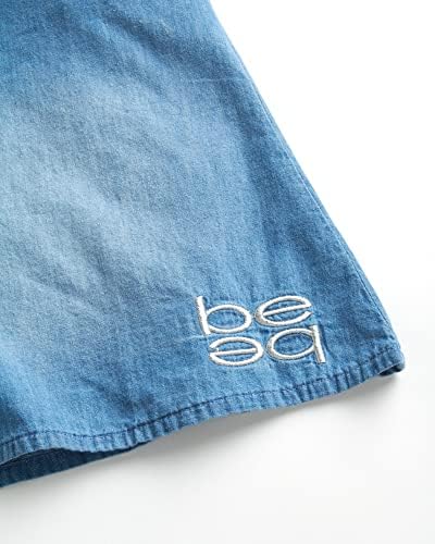 Рокля-риза за момичета bebe - Лесен Тъкани Сарафан копчета с ръкави-капризулями и накъдрен (4-16)