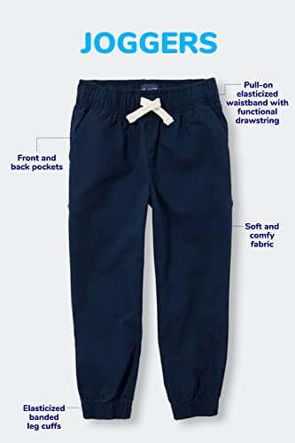 Ластични Панталони за джогинг за момчета, The Children ' s Place, 2 опаковки