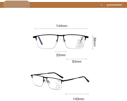 Фотохромичните Прогресивно Мультифокальные Очила за четене, Слънчеви Очила за четене UV400, Улични Очила с пружинным тръба на шарнирна