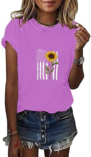 Най-Тениска за момичета, Лято-Есен, Къс Ръкав, Деколте Лодка, Графична Тениска за Късна закуска XG XG