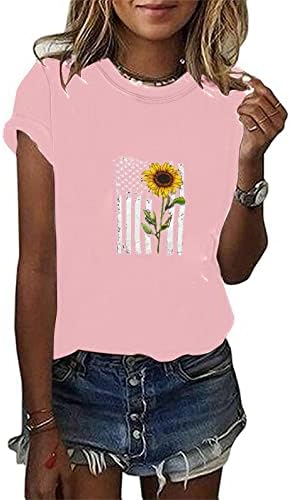 Най-Тениска за момичета, Лято-Есен, Къс Ръкав, Деколте Лодка, Графична Тениска за Късна закуска XG XG