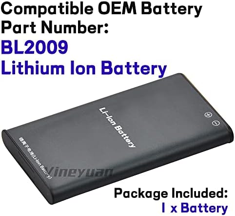 Vineynuan 4.2 2000 mah BL2009 Батерия за HYT Hytera TD350/360PD375 Двустранно Радио Замяна на Литиево-йонна Батерия