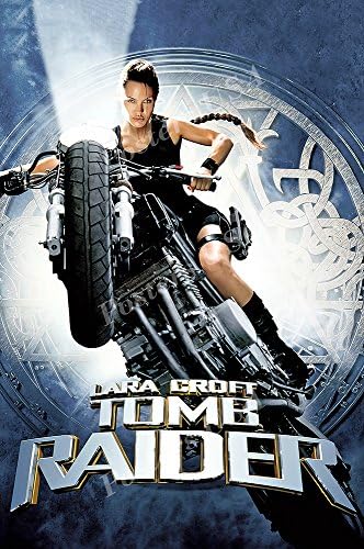 Специални щампи - Плакат на филма Лара Крофт: tomb raider, С лъскава повърхност, Направено в САЩ - MOV302 (24 x 36 (61 cm x 91,5 см))