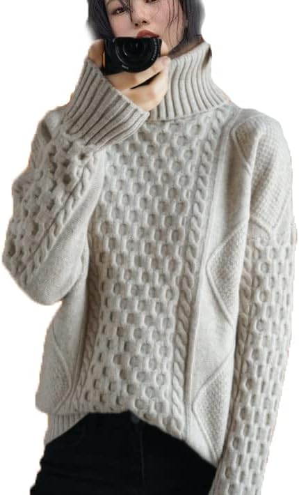 Пуловер Дебела Поло Однотонная Блуза Вязаная Долна Риза Женски Свободни Топове Пуловер Есен Зима