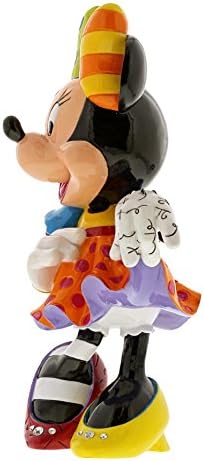 Фигурка от смола Enesco Disney by Britto Minnie Mouse Bling, посветена на честването на 90-годишнината на Мини Маус, Многоцветен