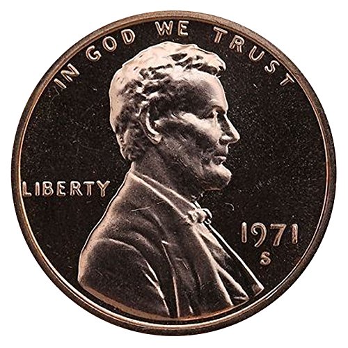 Монетен двор на САЩ 1971 година на издаване Lincoln Memorial Penny Cent Gem Proof