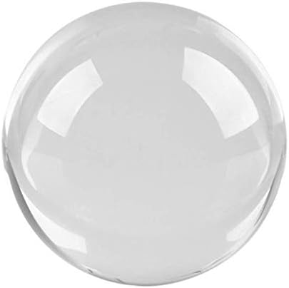 Само прозрачна Кристална топка Amlong Crystal 2 инча (50 мм) - Без стойка