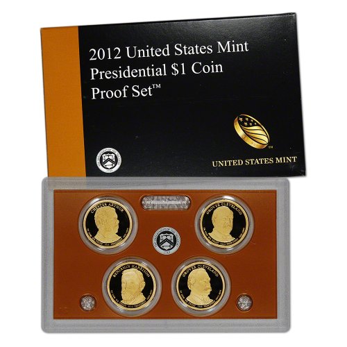 Комплект за проверка на президентските монети, Монетен двор на САЩ, 2012 г.
