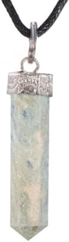 ГАГЗИ Красиви Естествени Лечебни Кристали Камък Ръчно изработени Селенит Висулка във формата на Молив Колие Медитационный Скъпоценен