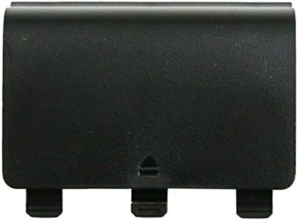 GinTai 20PCS Капак на Отделението за батерията Капак на Корпуса Подмяна на Врати за контролера на Xbox One (черен)