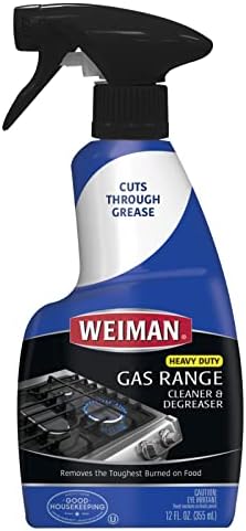За пречистване и обезмаслител за газова печка Weiman - 12 Унции - Опаковката може да се различават