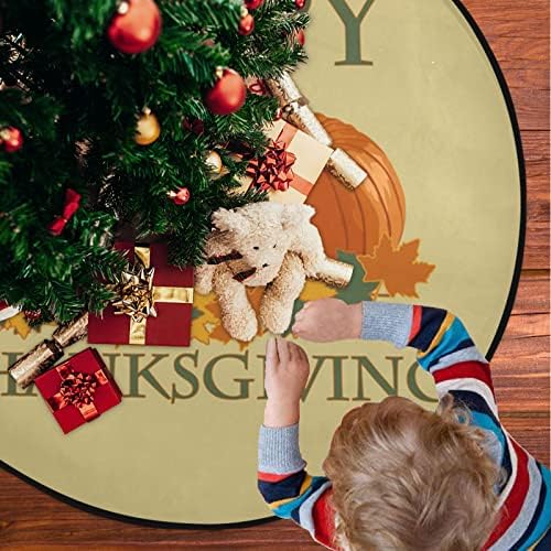 visesunny Подложка за Коледно Happy Thanksgiving Ретро Подложка за Събиране на Реколтата, Тикви, Подложка за Влакчета за Дърво, Защита