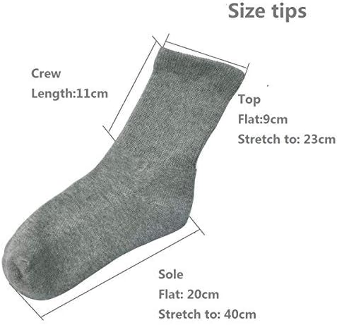Чорапи за екипажа с меден пълнеж, Диабет Чорапи, Супер Еластични, Удобни за мъже и Жени