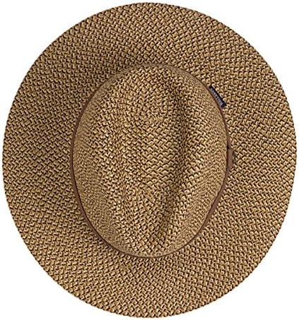 Мъжки фетровая шапка от слънцето Пустош от Wallaroo Hat Company – UPF 50+, Модерна, регулируемо, упаковываемая, проектиран в Австралия