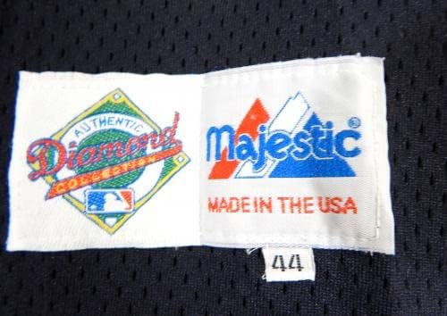 1994-96 Хюстън Астрос Майлс 25 Използван В играта тъмно синя Риза BP 44 DP24599 - Използваните В играта тениски MLB