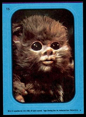 1983 Topps 15 Baby Ewok (пощенска Картичка) NM / MT