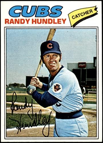 1977 Topps 502 Ранди Хандли Чикаго Къбс (Бейзболна карта) в Ню Йорк Къбс