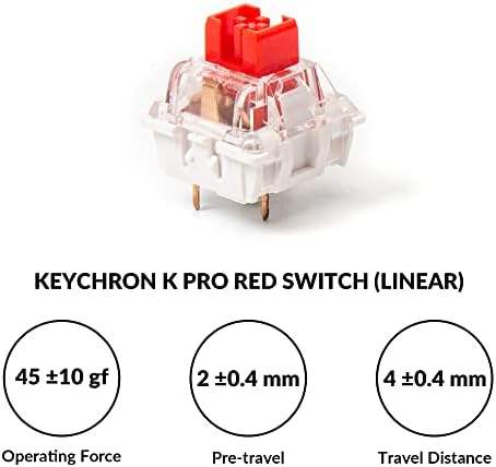 Keychron V1 Жичен потребителска версия на механична клавиатура с дръжка, 75% оформление QMK/VIA Програмируема с възможност
