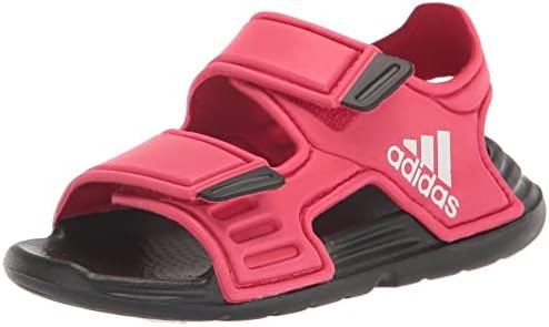 детски сандали adidas Altaswim, най-Добре Червено/ Бели / Черни, 5,5 долара, Унисекс, за бебета