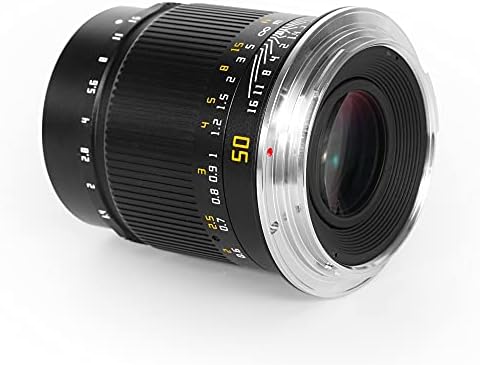 Пълнометражен обектив TT Artisan 50 мм F1.4 ASPH с Затваряне на Canon R за Беззеркальных полноформатных камери