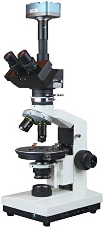 Радикалният Професионален Изследователски Тринокулярный Геоложки LED Поляризационен Микроскоп 9Mp PC Камера