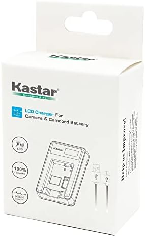 Зарядно устройство Kastar BP-511A LED2 USB, съвместимо с акумулаторна батерия Canon BP-508 BP-511 BP-511A BP-512 BP-512A BP-514 BP-522
