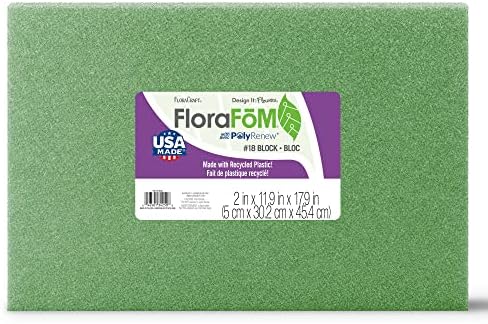 12 Опаковки: Зелен Пеноблок FloraCraft® FlorafōM®