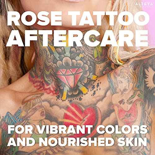 По-нататъшни грижи за татуировка Rose - Течната Суроватка -Органична, Сертифицирана от Министерство на земеделието на САЩ - 1,7 течни унции