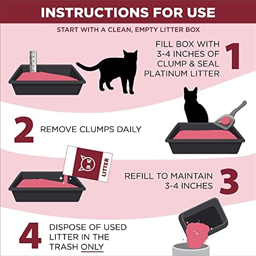 Пълнител за котешки тоалетни ARM & HAMMER Clump & Seal Multi-Котка с пълна печата мирис, осигуряващ контрол на мирис в продължение на 14