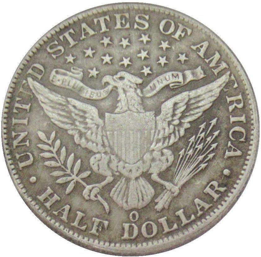 Полдоллара Фризьор Съединените Щати 1903 Г., сребърно покритие Точно Копие на Възпоменателни монети