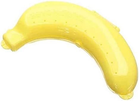 1бр Пластмасов Банан Защитен Калъф За Съхранение на Бананови Храни Със Защита От Синини Плодов Розов Калъф