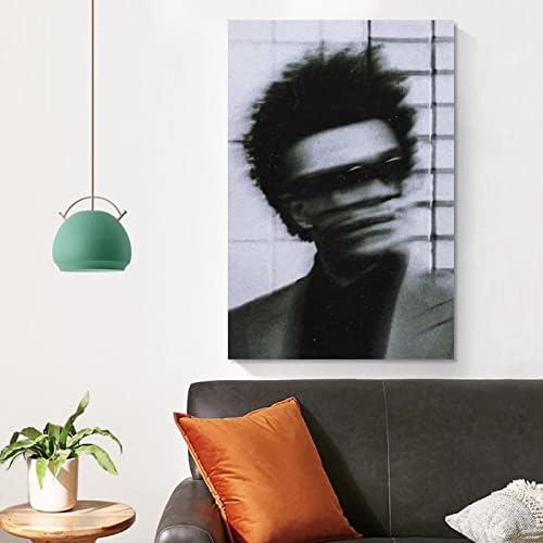 OBICK The Weeknd (14) Плакати, върху платно, с монтиран на стената Артистичен Интериор на Стаята Украса Спални Без рамка-style12x18