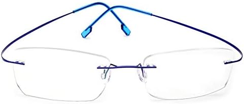 Jcerki без рамки Очила за късогледство Мъжки и дамски Очила за късогледство -2,00 Сила Модни Очила за далекогледство