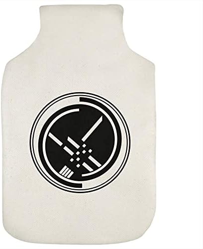 Капак за бутилки с гореща вода е Абстрактен кръг в стил арт деко (HW00027209)