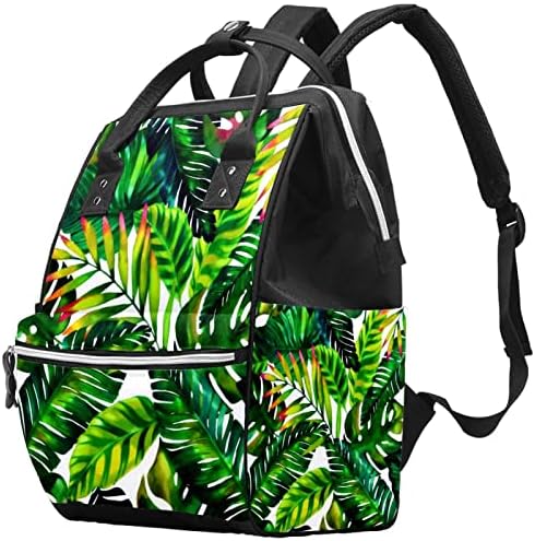 Пътен Раница GUEROTKR, Чанта За Памперси, Рюкзачные Чанти за памперси, модел от зелени листа на тропическите растения